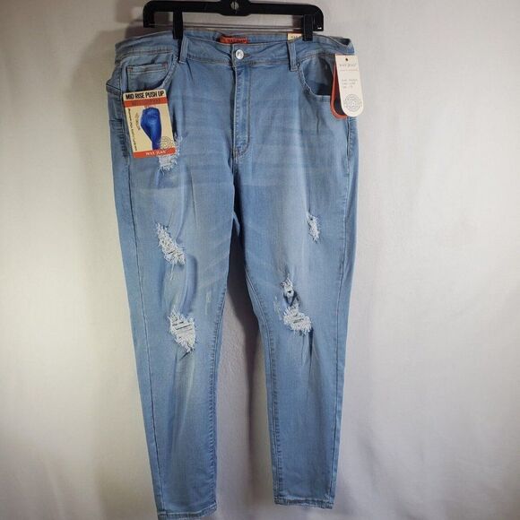 Wax Jean Jeans Wax Jeans Butt I Love You Push Up Collection